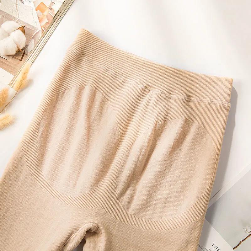 Warm Pants Ladies Long Trousers Cotton Trousers In Autumn and Winter Plus Velvet Thickened Slim Line Pants Student High-waisted Legging Trousers