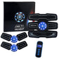 Smart Controler Pad for EMS Abdominal Fitness Abdominal Training Slimming Belt Unisex Stickers