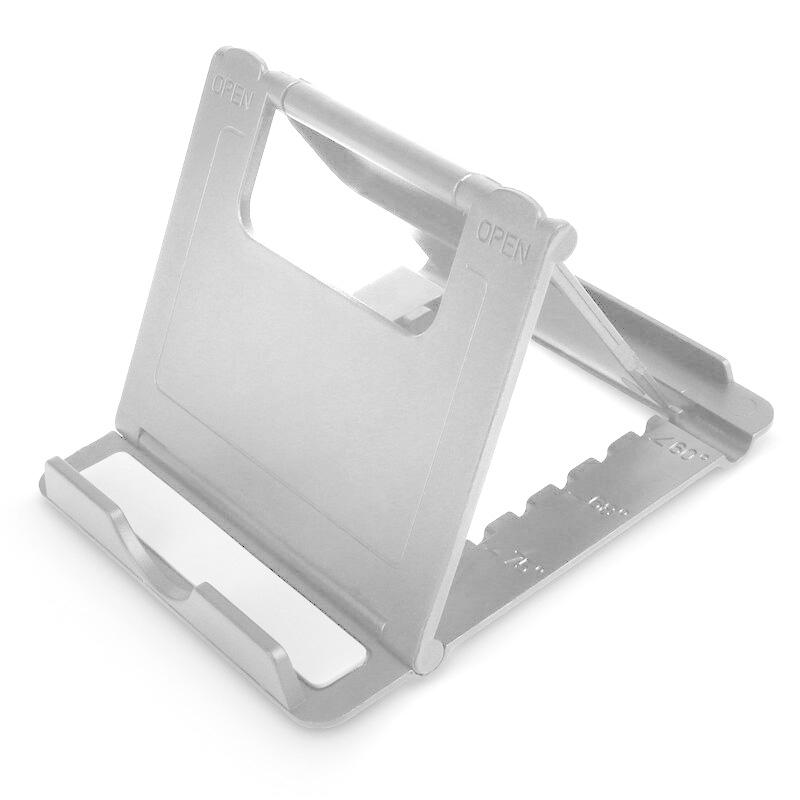 2PCS Creative Portable Universal Folding Plastic Phone Holder Tablet Computer Stand