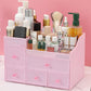 Desktop Cosmetic Storage Box Plastic Storage Rack Drawer Makeup Box Transparent Finishing Box Dressing Table Rack