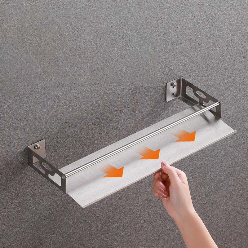 Kitchen Seasoning Rack Stainless Steel Seasoning Wall Hanging Condiment Storage Hanging Rack