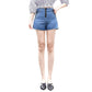 Korean Version of Denim Shorts Women Summer Plus Size Fat Girls Loose High Waist Wide Leg A- Pants Hip Pants