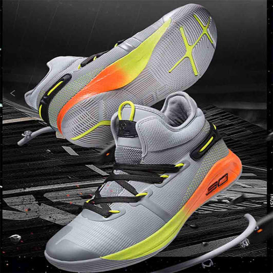 High-top ankle boots men's sneakers gym durable sneakers athletic sneaker Luminous basketball shoes