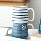 Japanese Creative Ceramic Cup Mug Large Capacity Tea Cup Milk Cup Office Water Cup Coffee Cup Couple Cup