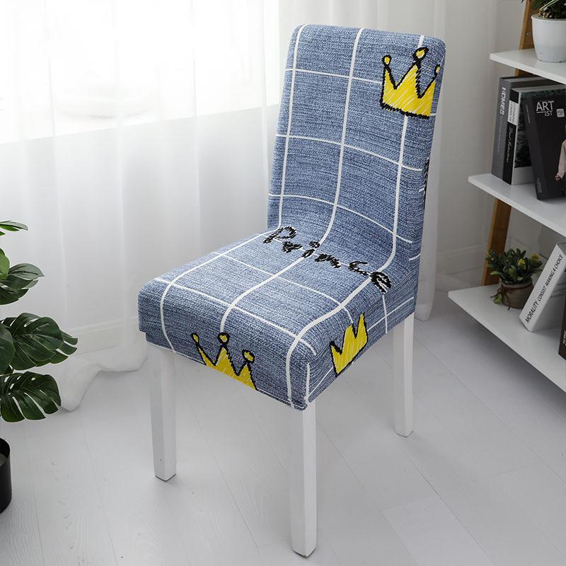 2/4/6pcs Printed Elastic Stretch Chair Cover Spandex Dinning Room Kitchen Chair Slipcovers Protector Case for Wedding Banquet Party