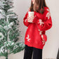 Autumn and Winter Knitted Jacquard Pullover Sweater Thickened Round Neck Loose Sweater