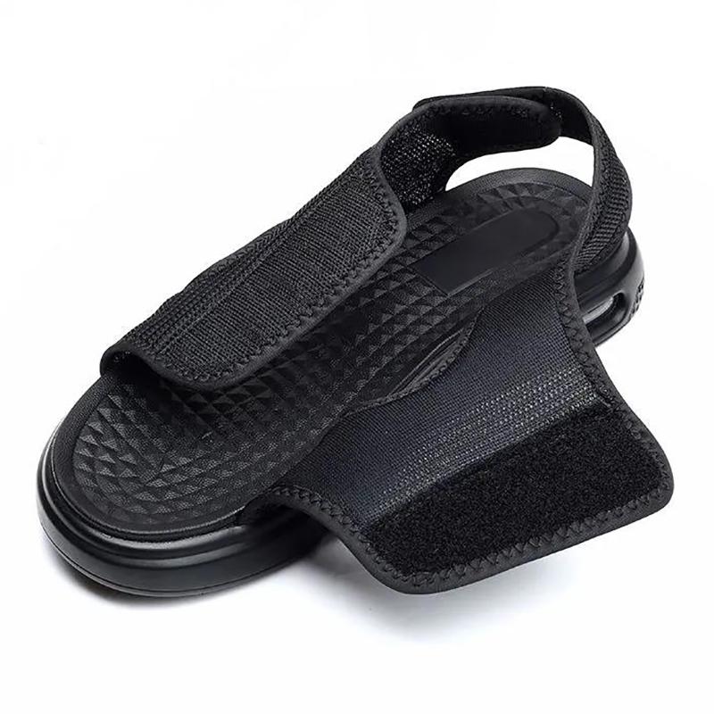 Non-slip Men's Beach Sandals Breathable Mesh Casual Sports Roman Shoes Increased Air Cushion Men's Summer Sandals
