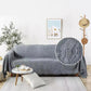 Nordic Retro Style Solid Color Multifunctional Four Seasons Universal Sofa Blanket Modern Minimalist Full Cover Non-slip Sofa Towel Sofa Cushion