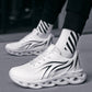 Beacon blade shoes trend shoes solid color men's breathable wild increased shoes running sneakers