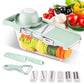 Kitchen Multifunctional Vegetable Cutter Artifact Shredded Potato Shredder Slicing Grinder
