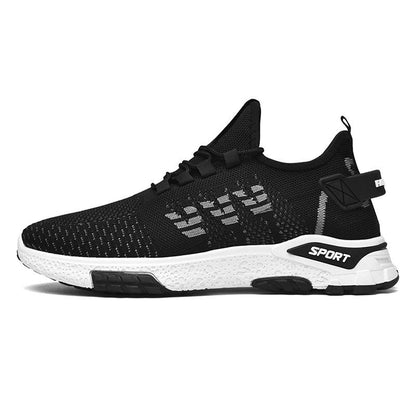 Men's Shoes Spring and Summer New Style Mesh Breathable Casual Shoes Cross-border Sports Shoes Foreign Trade Students Running Shoes Trendy Shoes