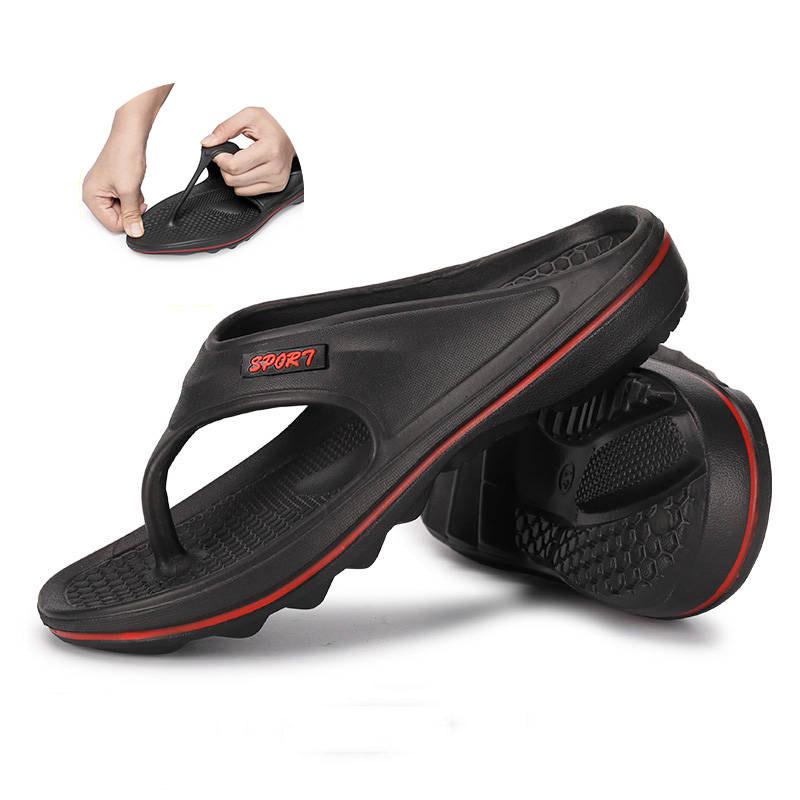 Men flip flops Summer Beach Sandals Slippers for Men Flats High Top Non-slip Shoes Men Sandals