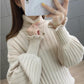 Turtleneck Pullover Women's Sweater Loose Slimming Pullover Fashion All-match Sweater