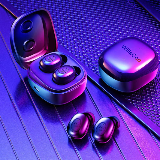 Waterproof 5.0 Earphones Bluetooth Mini HIFI TWS Earbuds Wireless Headphones Noise Reduction Headset