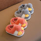 Winter Children's Cotton Slippers Indoor Non-slip Home Slippers Warm Plush Baby Slippers