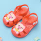 Baby Sandals Boys and Girls Baotou Toddler Infant Non-slip Hole Shoes Summer Soft Bottom