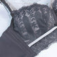 No Steel Ring Gathering Anti-sagging Upper Support Latex Cotton Breathable Lace Rear Four-row Buckles To Receive Auxiliary Breast Adjustable Bra