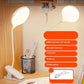 Clip-on Table Lamp Eye Protection Learning Rechargeable Plug-in LED Clip Bedside Lamp Student Dormitory Children To Protect Eyesight