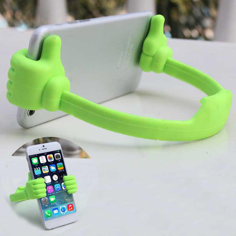 Cute Lazy Phone Holder Rack Stand Bracket for Cell Phone Tablets Thumb Phone Holder Rack