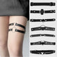 Leg Ring Punk Sexy Loli Thigh Ring Legs with Dark Shorts Leg Ring Jewelry