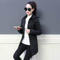 WTEMPO Cotton-padded Jacket Women's Mid-length Slim Padded Jacket Middle-aged Mother Down Padded Jacket