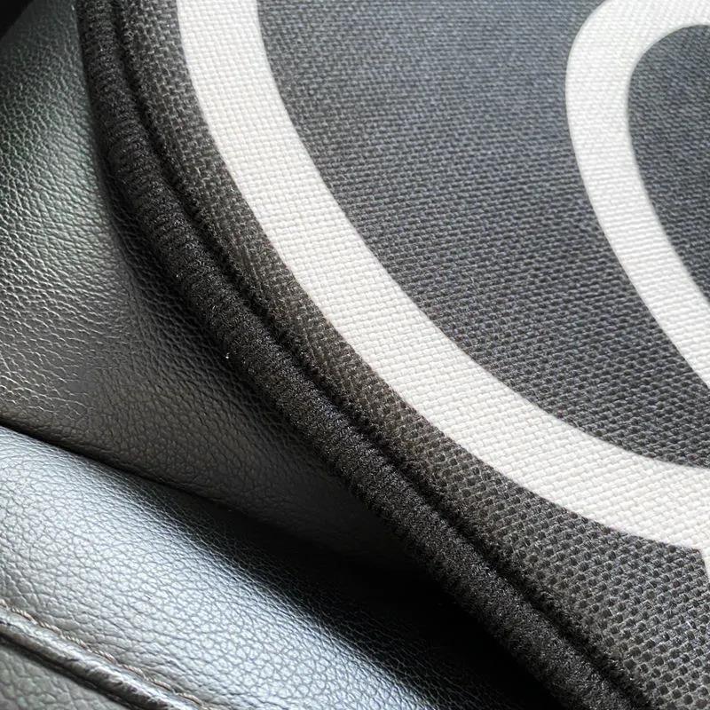 1pc Car Cushion Camellia Personality Creative Four Seasons General Flax Single Car Soft Cushion