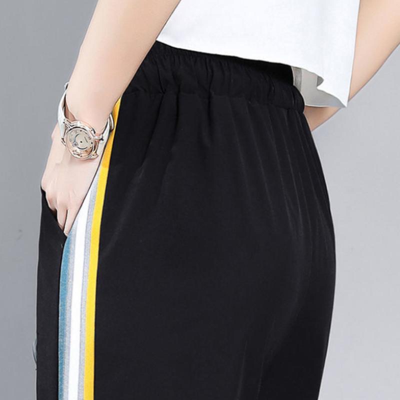 Ice Silk Quick-drying Pants Small Carrot Pants Women's Sports Sweatpants Women's Thin Cropped Summer Sports Pants