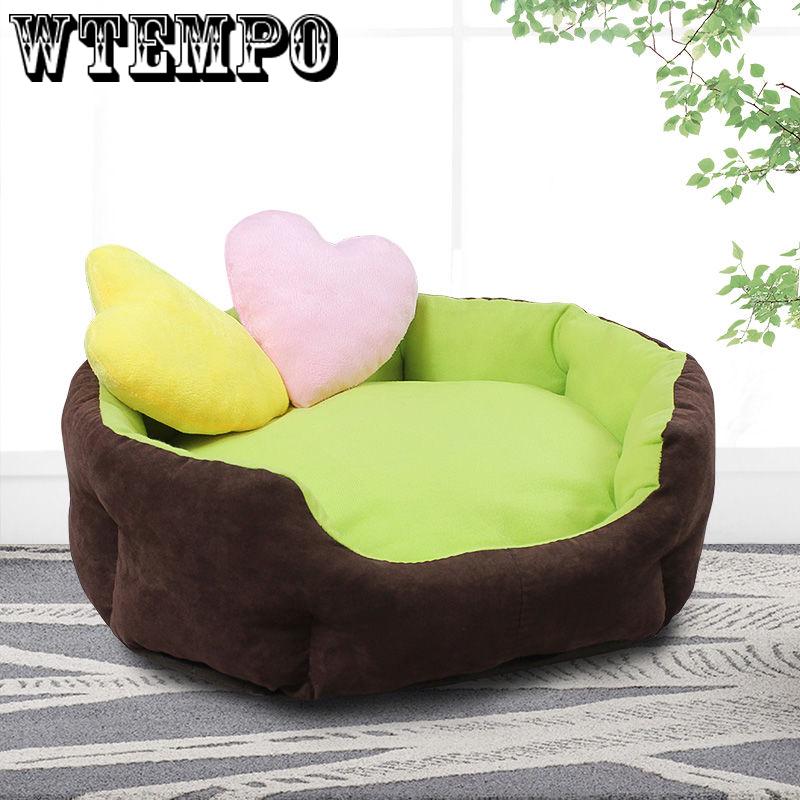 Dog House Soft Dog Nest Winter Kennel For Puppy Cat Plus Size Small Medium Dogs Pet