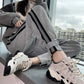 Women's Loose Sports Pants Student Pants Women's Casual Bundle Feet Fleece Sweatpants Bodybuilding Training Fitness Pants