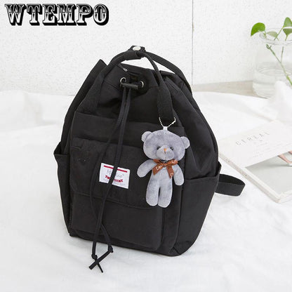 New Leisure Backpack Waterproof Kids Backpack candy color Children Backpacks Schoolbag
