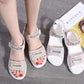 Sandals Ladies Students Korean Version  Roman Shoes Flat College Style Wild Summer Fashion Comfortable  Breathable