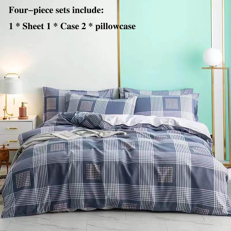 Printing Bed Single Four-piece Sheets Are Set of Homes for Home Beds