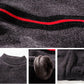 Chenille Sweater Men's High Neck Bottoming Shirt Plus Velvet Thick Knit Sweater Winter Round Collar Wool