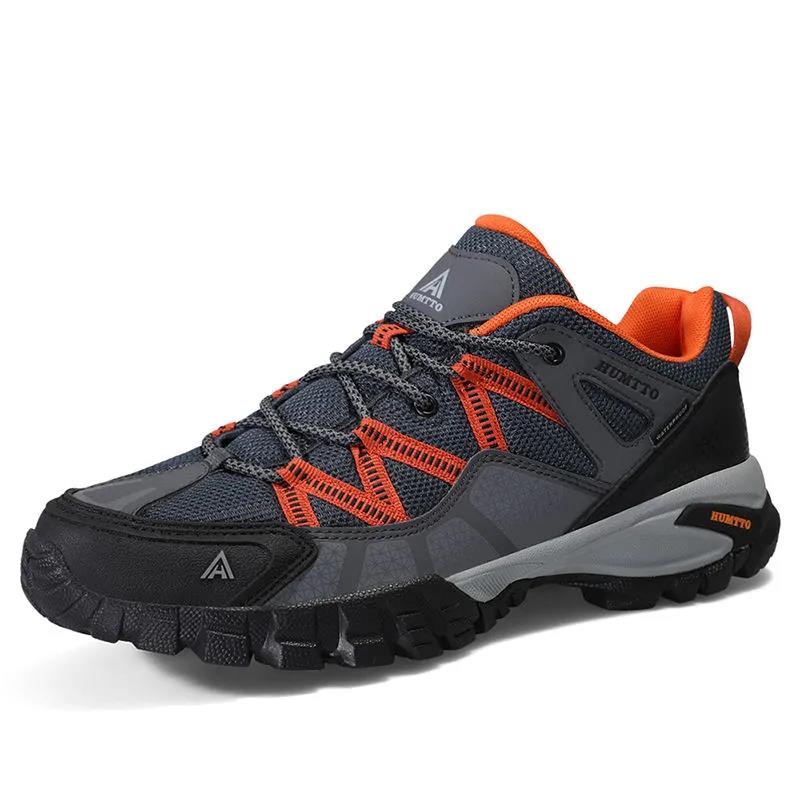Outdoor Hiking Shoes Men's Lightweight Sports Hiking Shoes Non-slip Waterproof Wear-resistant Large Size Sports Shoes