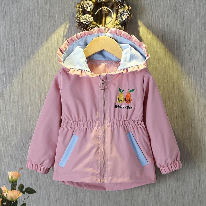 Girls' Jackets Spring and Autumn Children's Jackets Big Children's Korean Version of Autumn Sports Tops