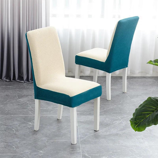 Chair Cover Cover Color Matching Household Thickened Elastic Backrest Cover All-inclusive Universal Cushion Cover Elastic Stool Cover