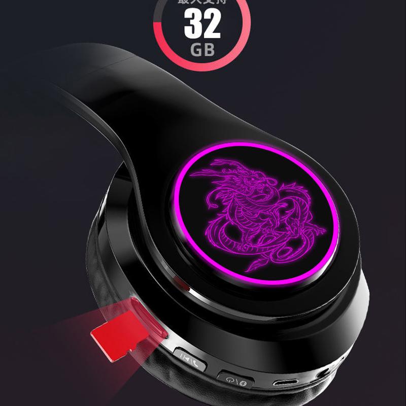 Wireless Bluetooth Headset Gaming Headset Mobile Phone Universal Subwoofer Headset