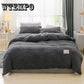 4pcs/set Queen Size Home Textile Winter Bedding Set Cashmere Bed Linen Duvet Cover Set