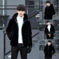Winter High-end Warm Men's Meal Imitation Fur Mink Mink Casual Hooded Jacket Imitation Thick Mink Coat Men Parka Coat
