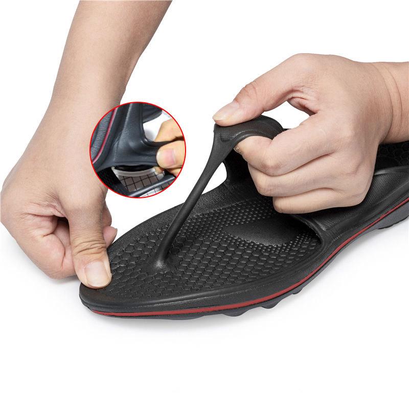 Men flip flops Summer Beach Sandals Slippers for Men Flats High Top Non-slip Shoes Men Sandals