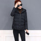 Winter Bubble Coat Women Solid Oversized Short Jacket Female Hooded  Padded Jacket Parkas Mujer