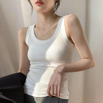Women's Cotton Suspender Vest Is Light Proof, Built Inside and Covered Outside. It's Summer Coat