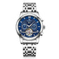 Watch Men Stainless Steel Strap Sports Watch Mens Automatic Mechanical Wristwatches For Business