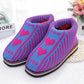Wool Shoes Women's Pure Handmade Wool Woven Home Winter Rubber Sole Adult Finished Package Heel Thick Warm Shoes