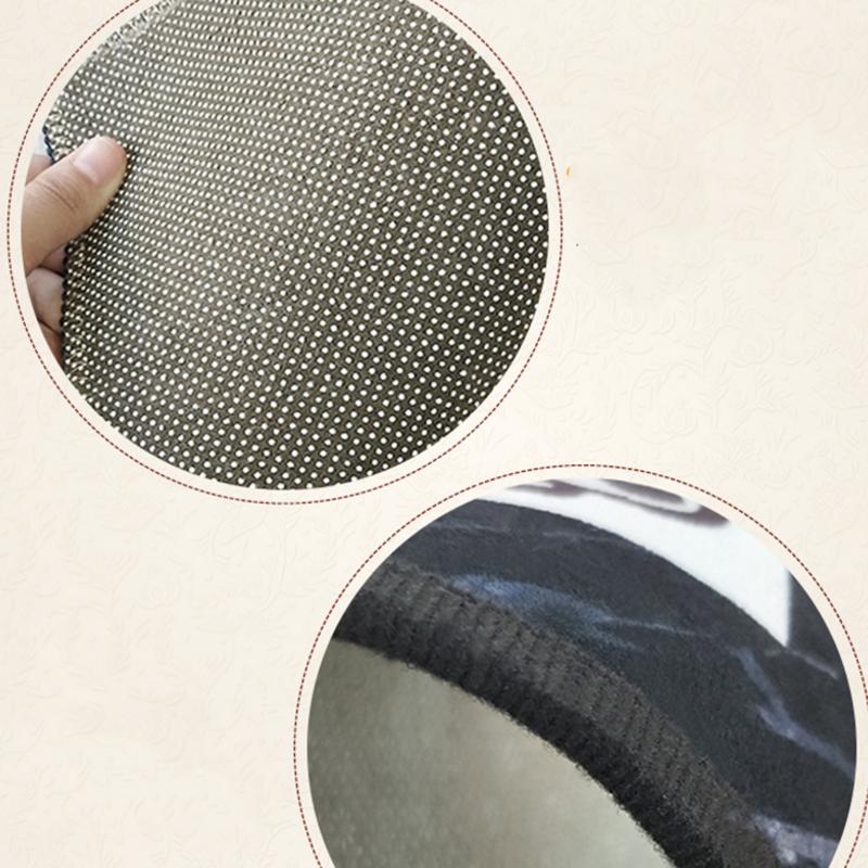 Marble Pattern Bedroom Bedside Blanket Chinese and European Style Living Room Carpet Household Square Floor Mats