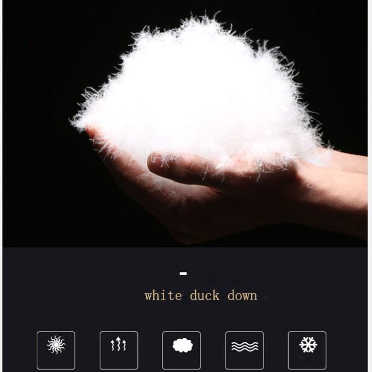 Winter Plus Size Down Jacket Men's Short Thick Youth Jacket Korean Version of The Trend of White Duck Down Jacket Hooded Warm Jacket