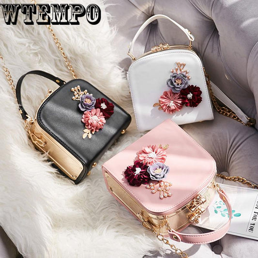 Small Square Bag Casual Bag Mobile Handbag Chain Bag Trend Shoulder Bag Messenger Bag Fashion