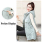 Winter Vest Women's Autumn and Winter Down Cotton Mid-length Hooded Warm Jacket
