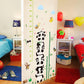 Panda tall cartoon height wall stickers bedroom living room background decoration removable stickers