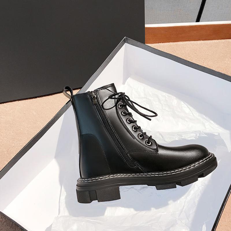 Women's Martin Boots Tide Brand British Style All-match Trendy Platform Boots